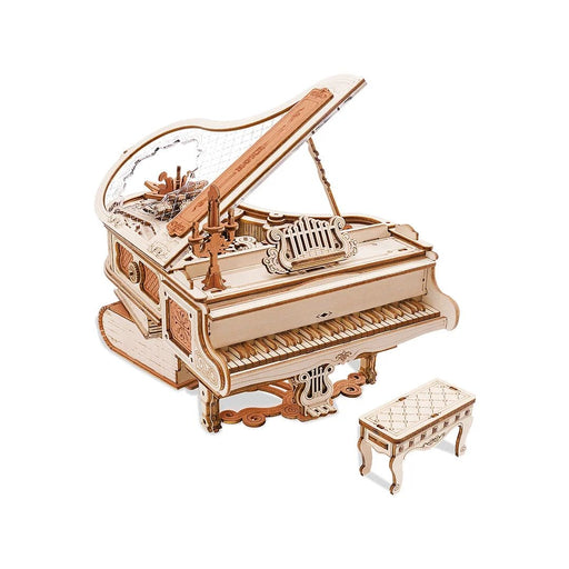 ROEAMK81 ROKR Magic Piano Mechanical Music Box 3D Wooden Puzzle