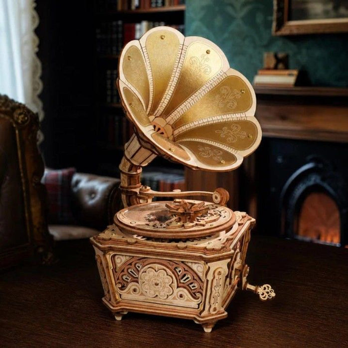 ROEAMK82 Rolife Diva Gramophone 3D Wooden Puzzle