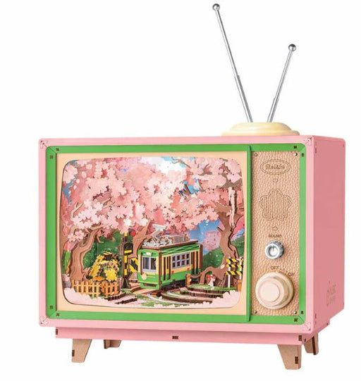 ROEAMT02 Rolife Sakura Dreamy Tour DIY Music Box 3D Wooden Puzzle