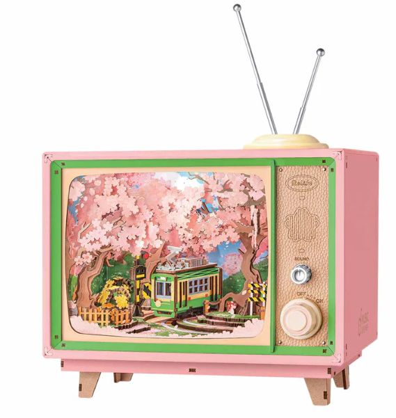 ROEAMT02 Rolife Sakura Dreamy Tour DIY Music Box 3D Wooden Puzzle