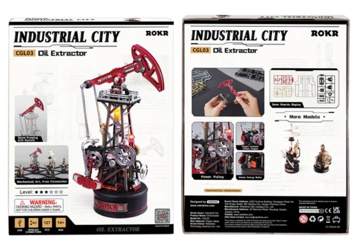 ROECGL03 ROKR Oil Extractor DIY Model Kit