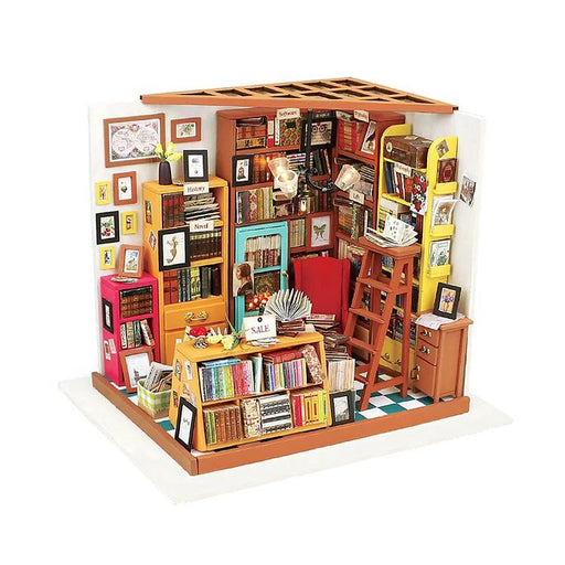 ROEDG102 Rolife Sam's Study Library DIY Miniature House Kit