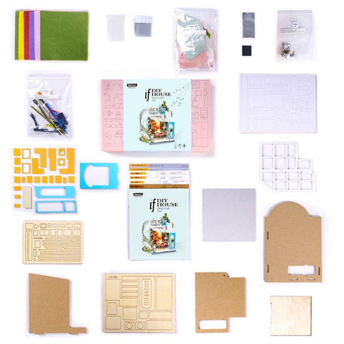 ROEDG12 Rolife Dora's Loft DIY House