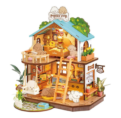 ROEDG169 Rolife Puppy’s Cozy Villa DIY Miniature House