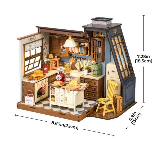 ROEDG172 Rolife Baking Kitchen DIY Miniature House Kit