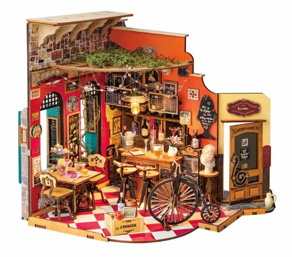 ROEDG173 Rolife Cheers Bar & Dining DIY Miniature House Kit