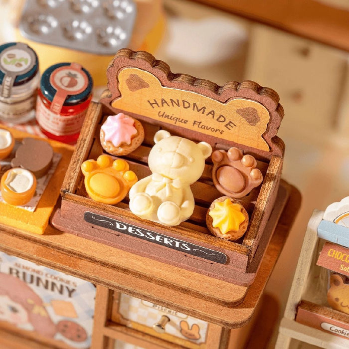 ROEDG177 Rolife Cookii Bunny's Cookie Shop DIY Miniature House