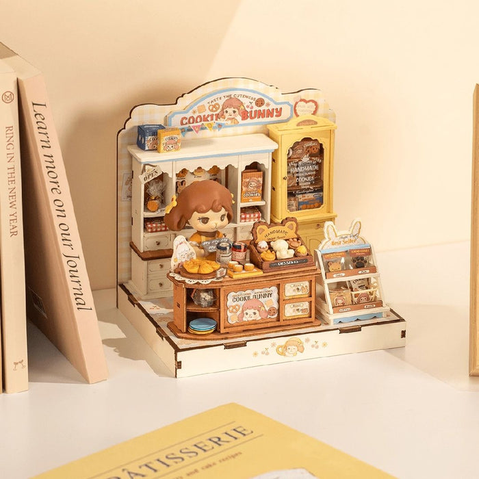 ROEDG177 Rolife Cookii Bunny's Cookie Shop DIY Miniature House
