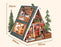 ROEDG181 Rolife A-Frame Cabin DIY Miniature House Kit