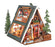 ROEDG181 Rolife A-Frame Cabin DIY Miniature House Kit
