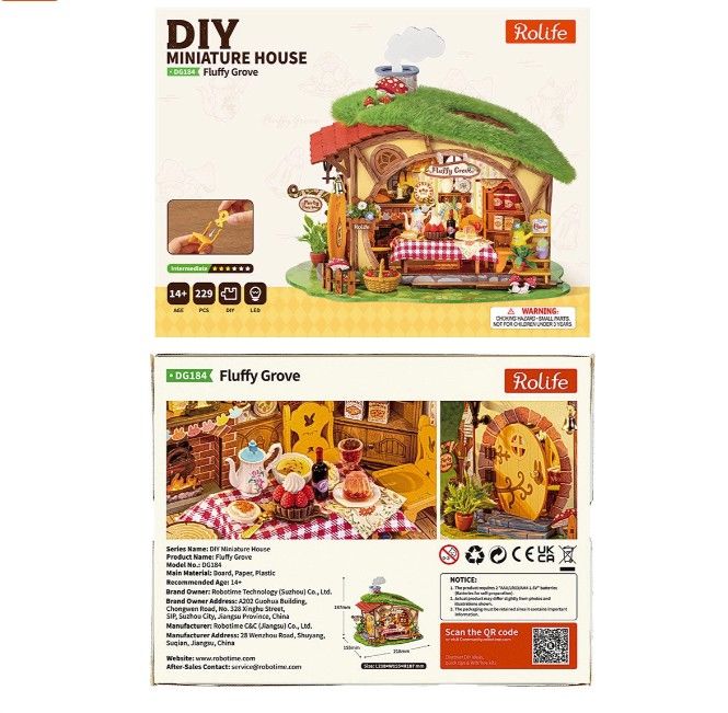 ROEDG184 Rolife Fluffy Grove DIY Miniature House Kit