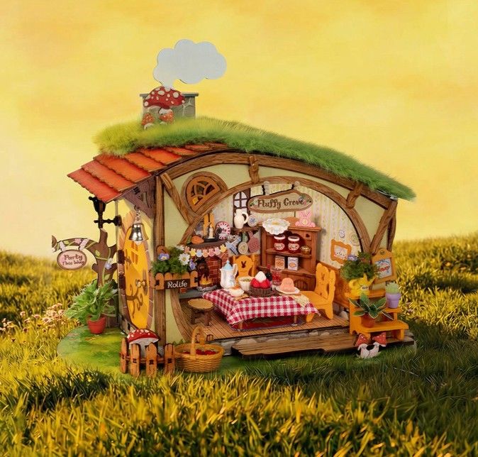 ROEDG184 Rolife Fluffy Grove DIY Miniature House Kit