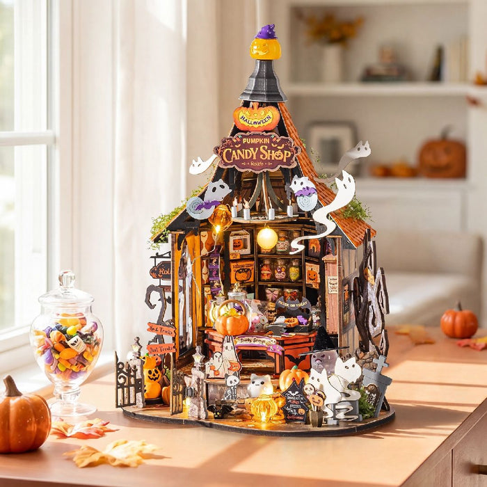 ROEDG186 Rolife Haunted Candy House DIY Minature House Kit