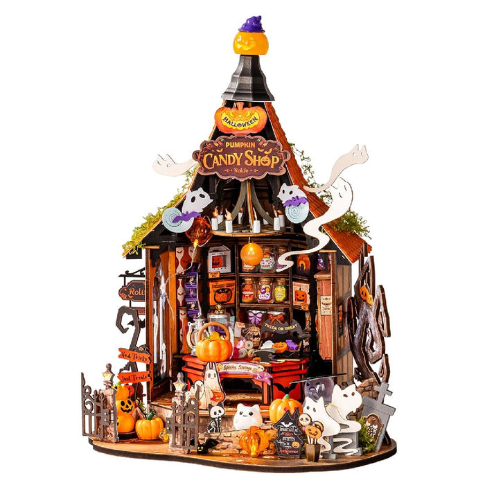 ROEDG186 Rolife Haunted Candy House DIY Minature House Kit