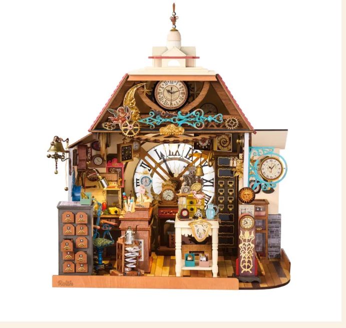 ROEDH104 Rolife Clockwise Clocks DIY Miniature House