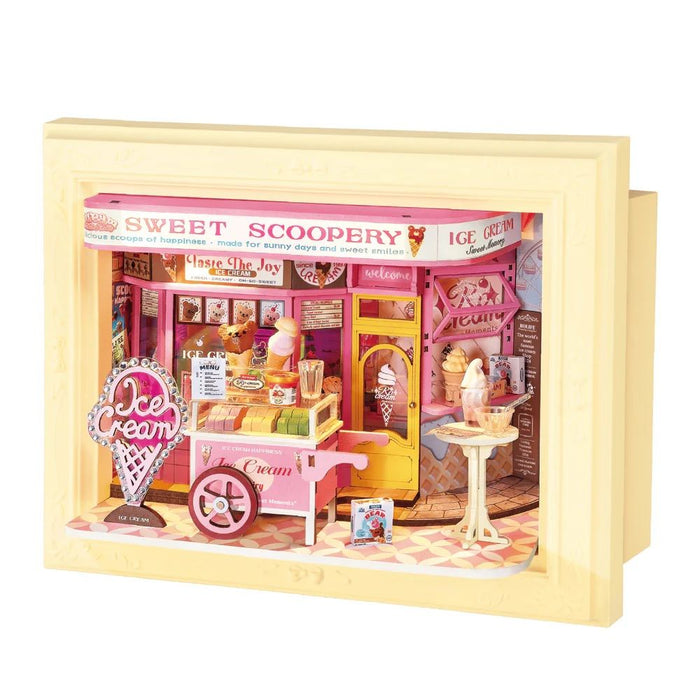 ROEDP002 Rolife Sweet Scoopery Ice Cream 3D Wooden Puzzle