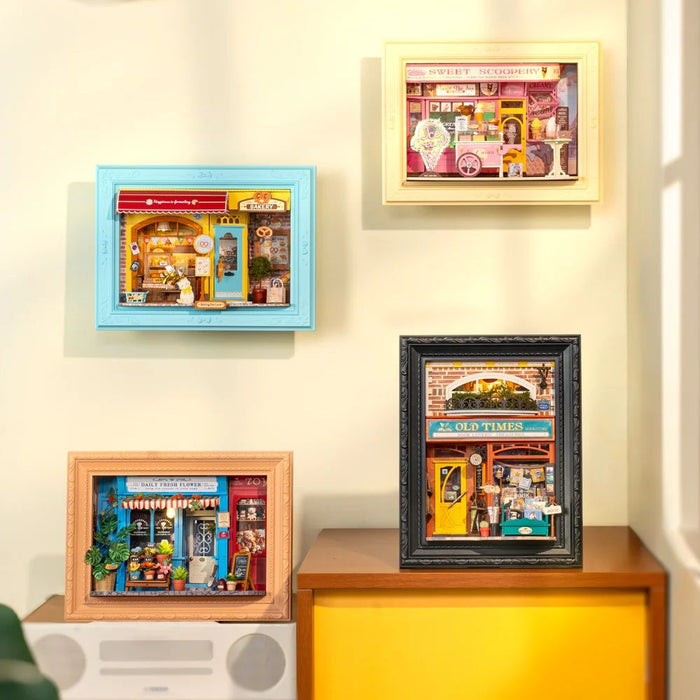 ROEDP002 Rolife Sweet Scoopery Ice Cream 3D Wooden Puzzle