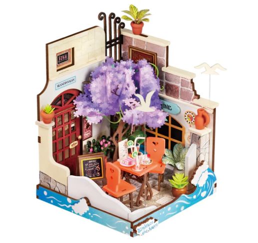 ROEDS039 Rolife Sea Holiday Restaurant DIY Miniature House Kit
