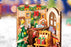 ROEDS041 Rolife Christmas Fireplace DIY Miniature Doll House Kit