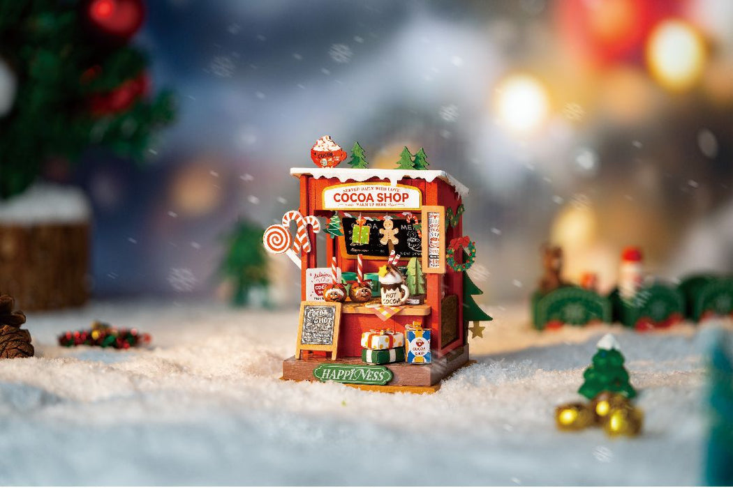 ROEDS042 Rolife Cocoa Shop DIY Miniature Doll House Kit