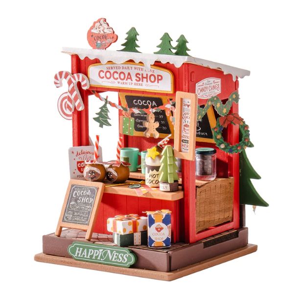 ROEDS042 Rolife Cocoa Shop DIY Miniature Doll House Kit
