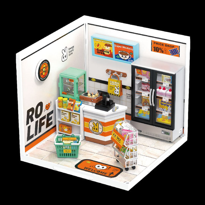 ROEDW002 Rolife Super Creator Energy Supply Store Plastic House Kit