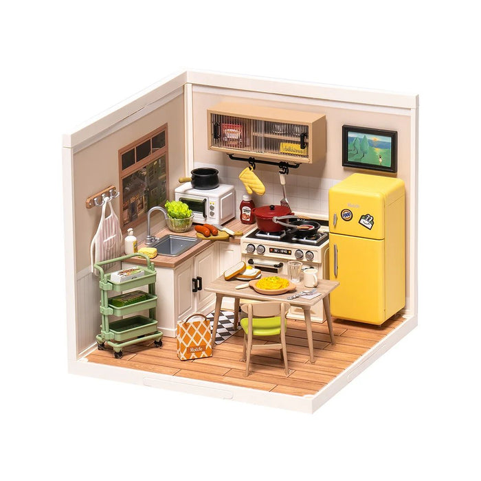 ROEDW008 Rolife Happy Meals Kitchen DIY Plastic Miniature House