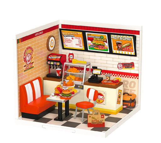 ROEDW010 Rolife Yum Yum Burgers DIY Plastic Miniature House
