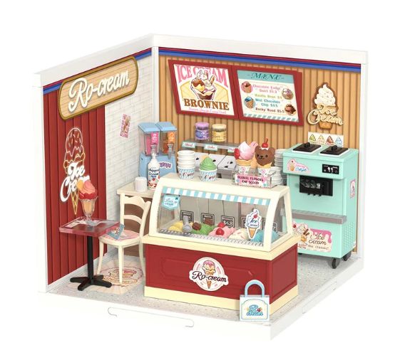 ROEDW018B Rolife Flavorful Ice Cream DIY Plastic Miniature House
