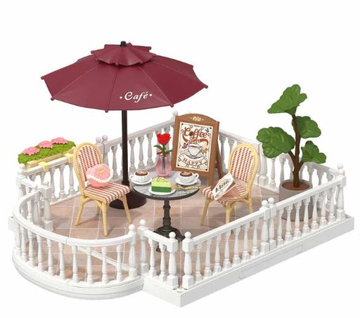 ROEDWP09 Rolife Chic Café Terrace DIY Plastic Miniature House