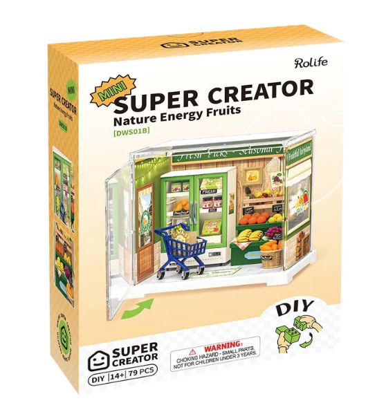 ROEDWS01B Rolife Nature Energy Fruits DIY Plastic Miniature House