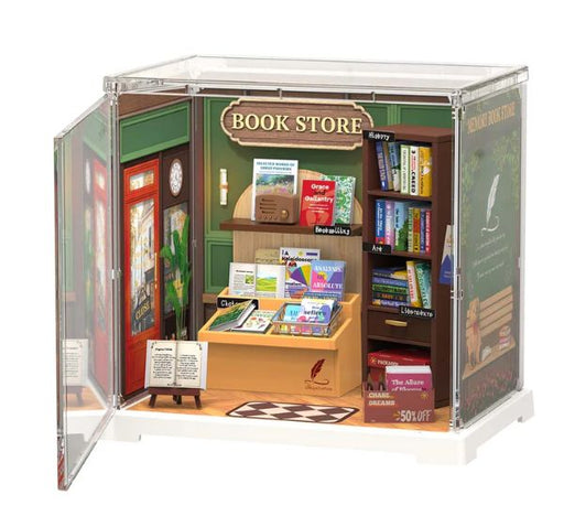 ROEDWS04B Rolife Memory Book Store DIY Plastic Miniature House