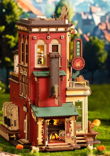 ROEEAB01 ROKR Dream Gift Factory 3D Wooden Puzzle