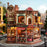 ROEEAB02 ROKR Dream Coffee Factory Music Box Wooden 3D Puzzle