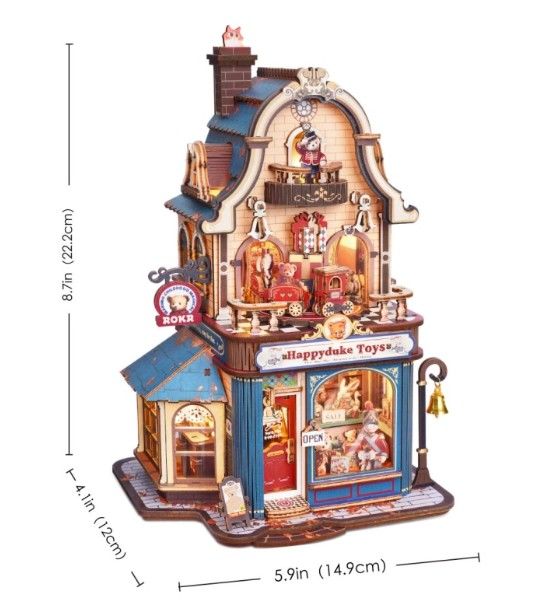 ROEEAM01 Rolife Happyduke Toys DIY Minature House Kit