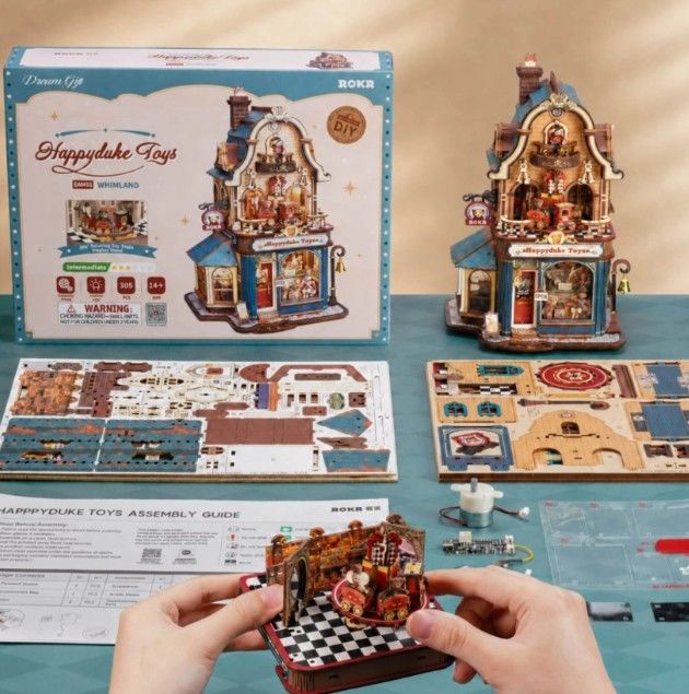 ROEEAM01 Rolife Happyduke Toys DIY Minature House Kit