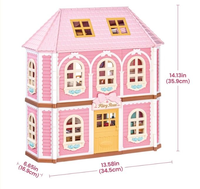 ROEHH001 Rolife Fairy Rose Cottage DIY Minature House Kit
