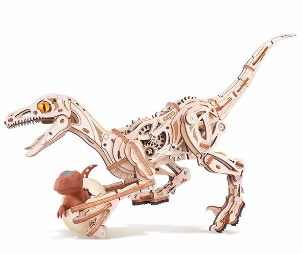 ROELD01 ROKR Velociraptor 3D Wooden Puzzle