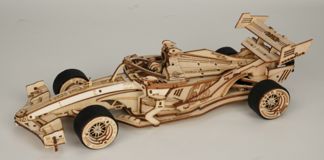 ROELK505 ROKR F1 Racing Car 3D Wooden Puzzle