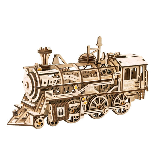 ROELK701 ROKR Locomotive Mechanical Gears 3D Wooden Puzzle
