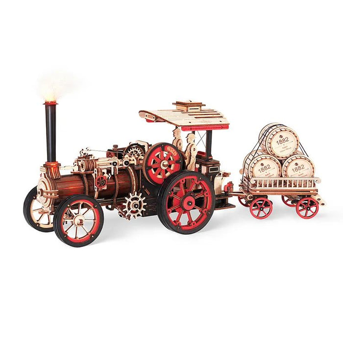 ROELKA01 ROKR Steam Engine 3D Wooden Puzzle