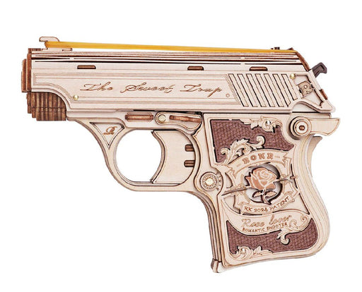 ROELQ502 ROKR Mini Gun 3D Wooden Puzzle