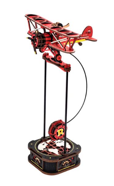 ROEMCD01 ROKR DIY Sky Captain Pendulum Toy 3D Wooden Puzzle
