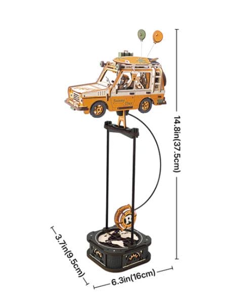 ROEMCD03 ROKR Road Tripper Pendulum Balance Toy 3D Wooden Puzzle