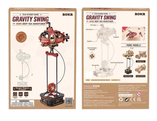 ROEMCD04 ROKR Deep-Sea Adventurer Balance Toy 3D Wooden Puzzle