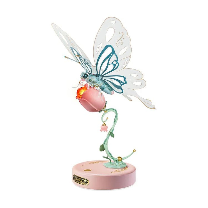 ROEMI05P ROKR Butterfly (Pink) Model DIY 3D Puzzle