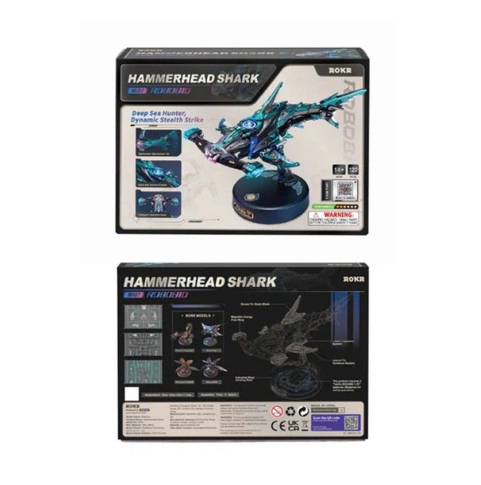 ROEMI07 ROKR Hammerhead Shark Mechanical DIY 3D Puzzle