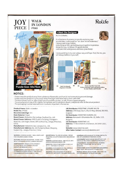 ROEPT003 Rolife Walk in London 1000 Piece Jigsaw Puzzle