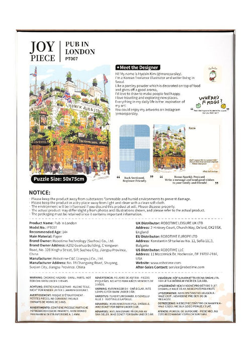 ROEPT007 Rolife Pub in London 1000 Piece Jigsaw Puzzle