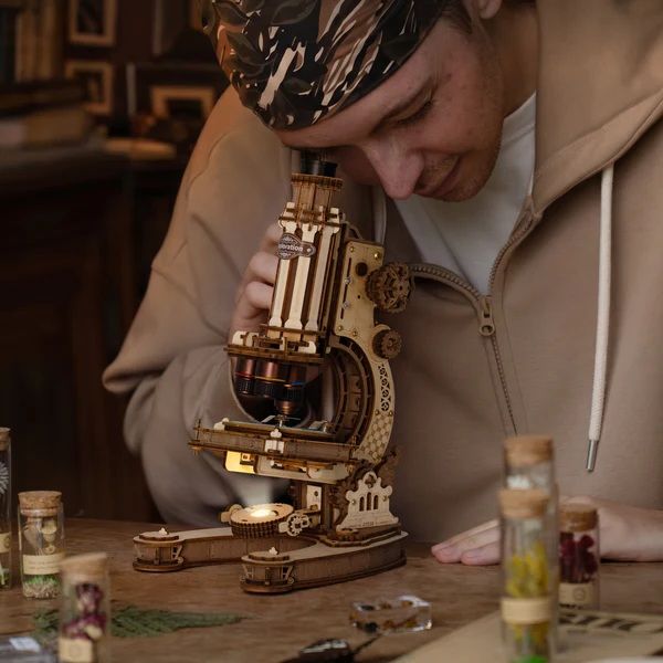 ROEST005 ROKR Microscope 3D Wooden Puzzle